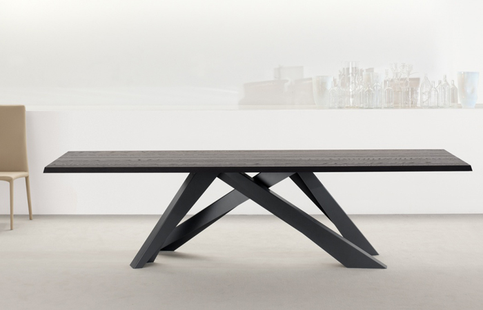 Table Big Table - 200/100 cm - Plateau bois massif